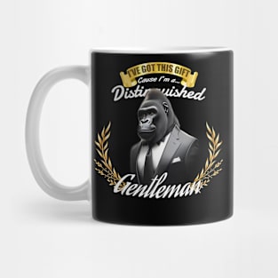 The Distinguished Gorilla Gentleman Mug